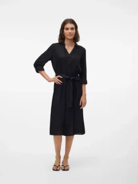 Vmbumpy midi-jurk