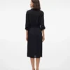 Vmbumpy midi-jurk