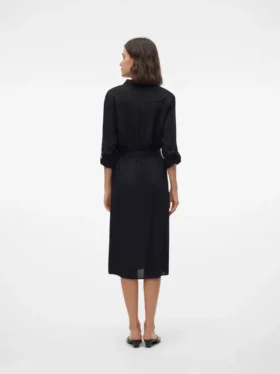 Vmbumpy midi-jurk
