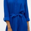 Vmbumpy midi-jurk