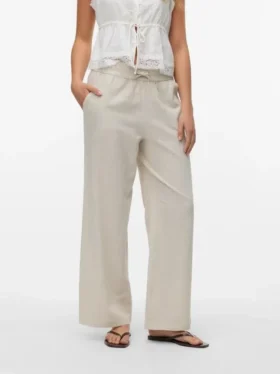 Vmcaia-broek met middelhoge taille