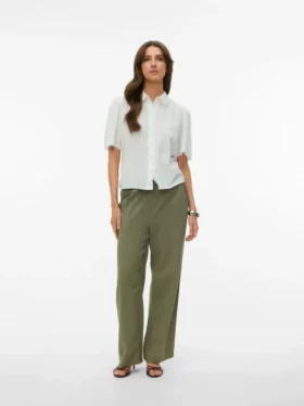 Vmcaia-broek met middelhoge taille