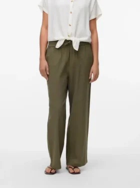 Vmcaia-broek met middelhoge taille
