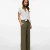 Vmcaia-broek met middelhoge taille