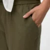 Vmcaia-broek met middelhoge taille