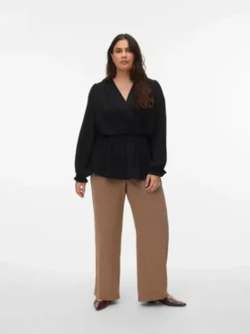 Vmcalva broek met hoge taille