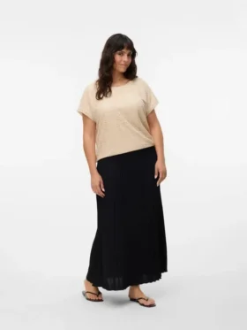 Vmcalva lange rok met hoge taille