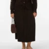 Vmcalva lange rok met hoge taille