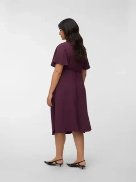 Vmcalva midi-jurk