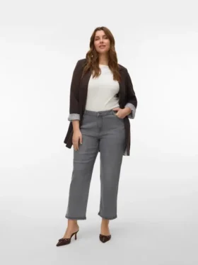 Vmcamara Mid Rise Straight Fit-Jeans