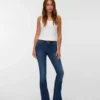 Vmcamille-Jeans met lage taille en uitlopende pijpen