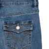 Vmcamille-Jeans met lage taille en uitlopende pijpen