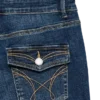 Vmcamille-Jeans met lage taille en uitlopende pijpen