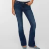 Vmcamille-Jeans met lage taille en uitlopende pijpen