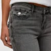 Vmcamille-Jeans met lage taille en uitlopende pijpen