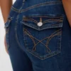 Vmcamille-Jeans met lage taille en uitlopende pijpen
