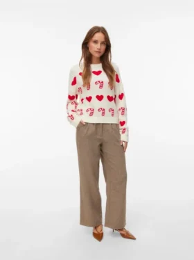 Vmcandyhearts gebreide trui