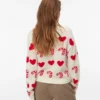 Vmcandyhearts gebreide trui