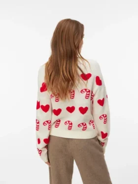 Vmcandyhearts gebreide trui