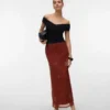 Vmcara lange rok met hoge taille