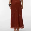 Vmcara lange rok met hoge taille