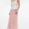 Vmcaralia Lange rok met hoge taille