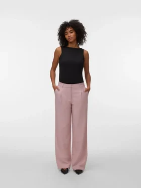Vmcassidy-broek met middelhoge taille