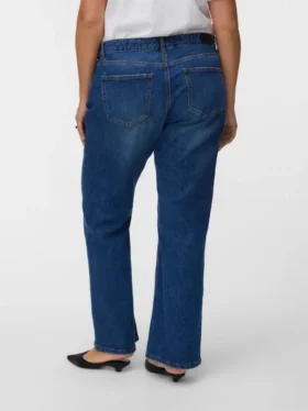 Vmcasta-Jeans met middelhoge taille en bootcut-pasvorm