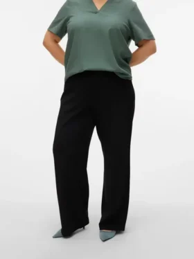 Vmcberlin broek met middelhoge taille