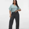 Vmcberlin broek met middelhoge taille