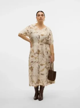 Vmccille lange jurk