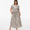 Vmcdora lange rok met middelhoge taille