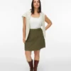 Vmcelly kort rokje met hoge taille
