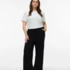Vmceva broek met middelhoge taille