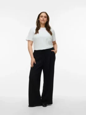 Vmceva broek met middelhoge taille