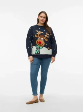 Vmcfrostydeer gebreide trui