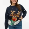 Vmcfrostydeer gebreide trui