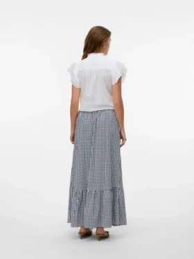 Vmcheck Lange rok met hoge taille