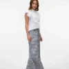 Vmcheck Lange rok met hoge taille