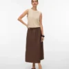 Vmcilla lange rok met hoge taille
