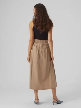 Vmcilla lange rok met hoge taille