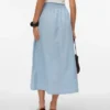 Vmcilla lange rok met hoge taille