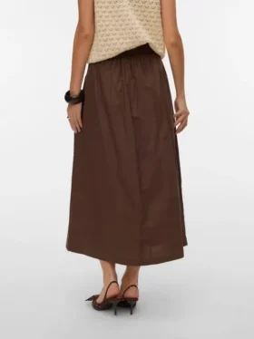 Vmcilla lange rok met hoge taille