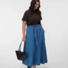 Vmcjolene lange rok met hoge taille