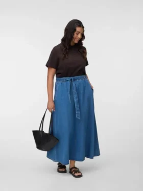 Vmcjolene lange rok met hoge taille
