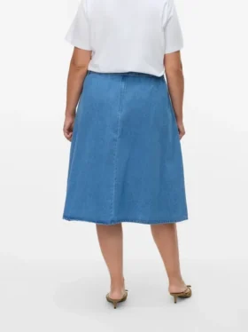 Vmcjolene midi-rok met hoge taille