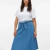 Vmcjolene midi-rok met hoge taille