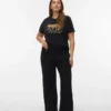 Vmckayla-jeans met hoge taille en wijde pijpen