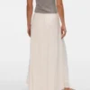 Vmclementine lange rok met hoge taille