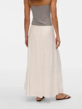 Vmclementine lange rok met hoge taille